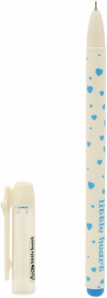 Ручка гелевая Olli Little Heart синяя 0,5 мм 