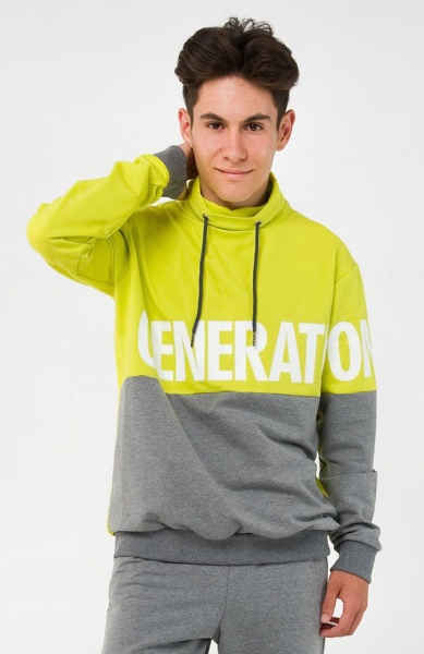 Спортивний костюм для хлопчиків Smil 117262 р.152 салатовий 