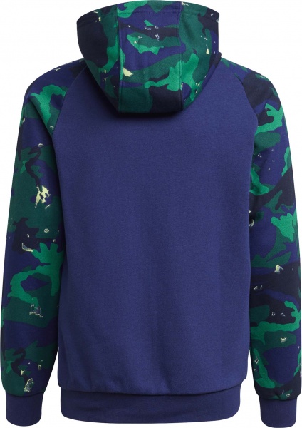 Джемпер Adidas HOODIE H20312 р. 152 синій