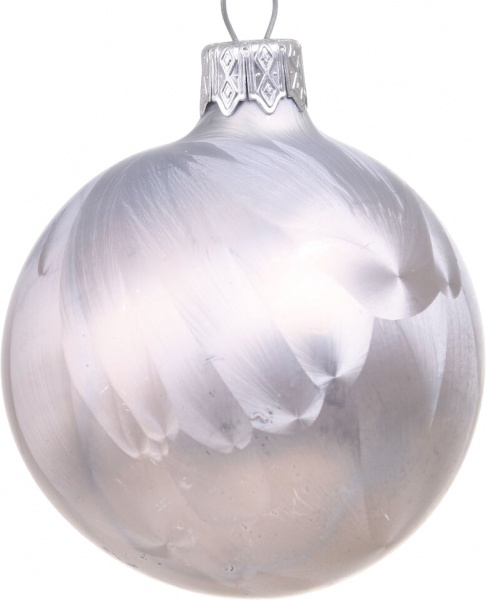 Шар новогодний одноцветная d 60 мм золотой .0161