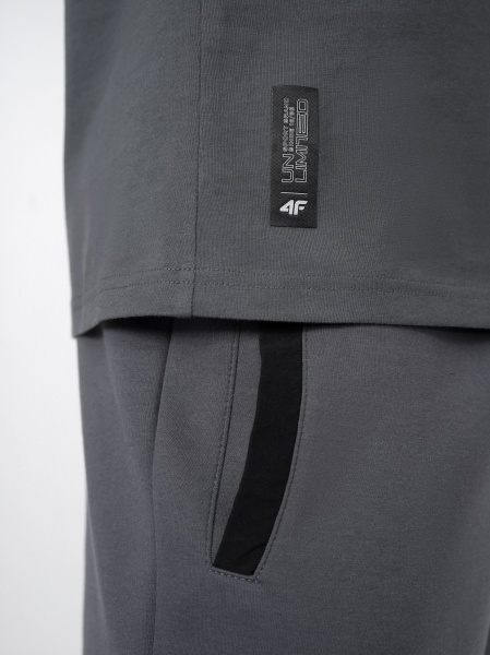 Футболка 4F TSHIRT M305 4FSS23TTSHM305-25S р.S серый