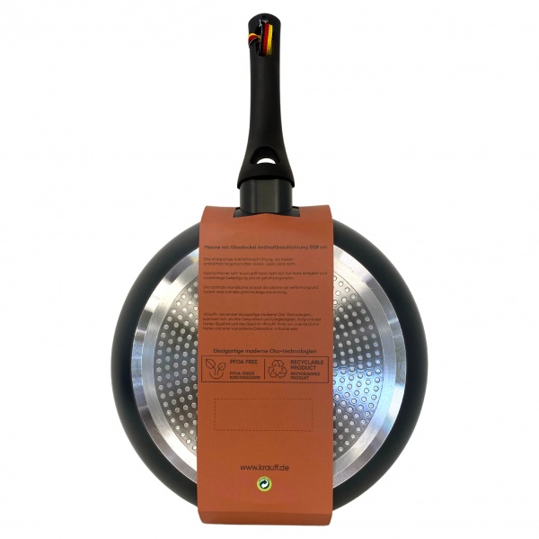 Сковорода с крышкой 28 см Hamburg 25-45-143 Krauff