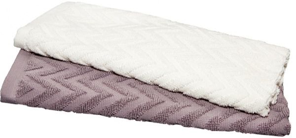 Рушник Зигзаги 40x60 см Simi молочний 