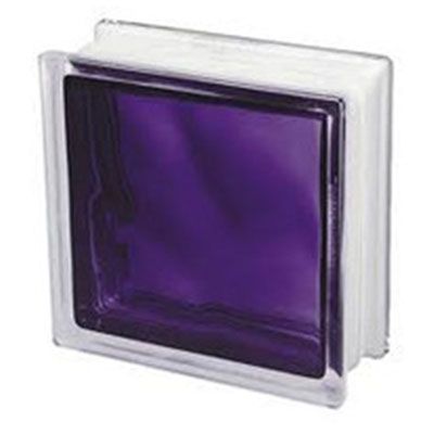 Стеклоблок Vitrablok фиолетовый 1919/8 С Violet