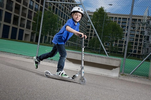 Самокат Micro Sprite silver matt срібний SA0019 