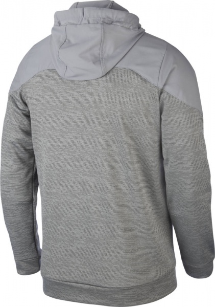 Джемпер Nike M NK DRY HD LS FZ FLEECE PLUS BV2676-073 р. S сірий