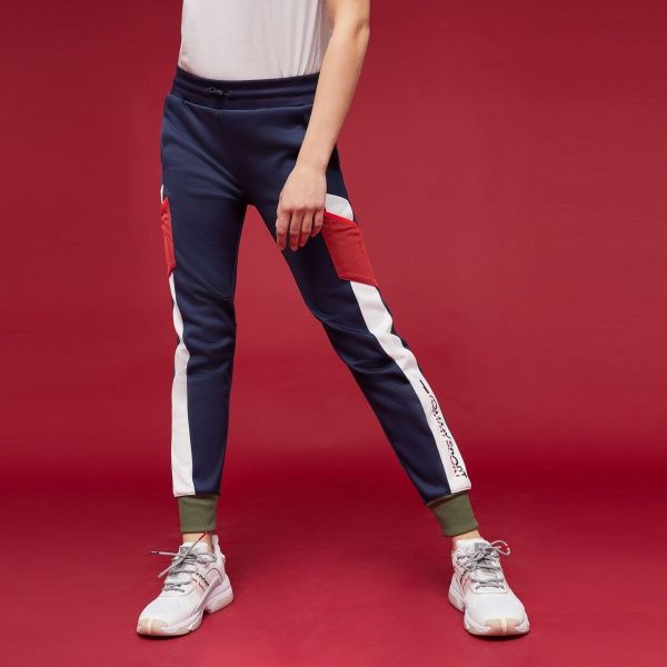Штани Tommy Hilfiger BLOCKED FLEECE JOGGER CUFF S10S100253401 р. L темно-синій