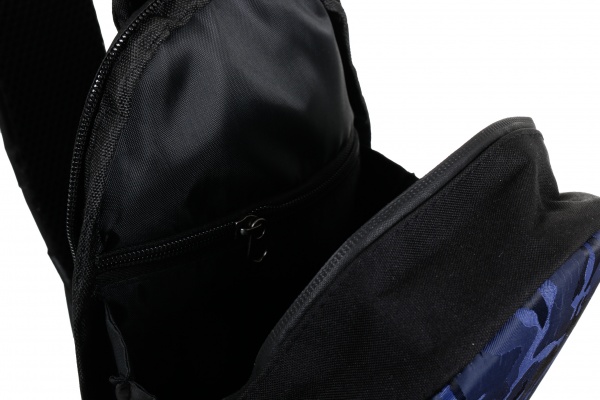 Сумка через плече Панцир синій камуфляж