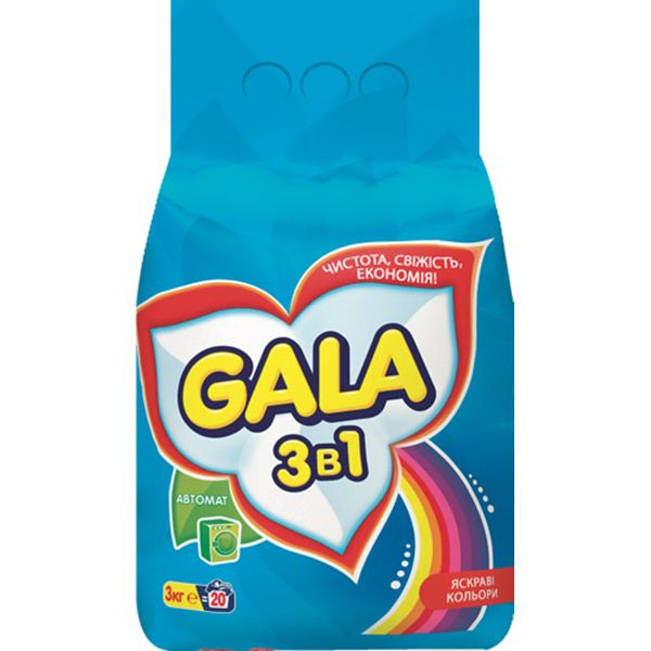 Пральний порошок Gala Color 3 кг
