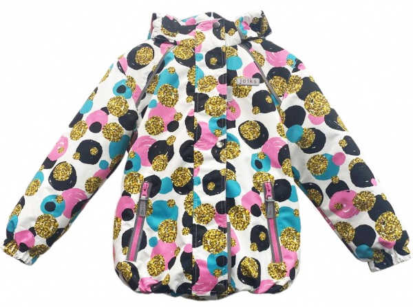 Куртка дитяча для дівчаток JOIKS р.110 білий G-25 