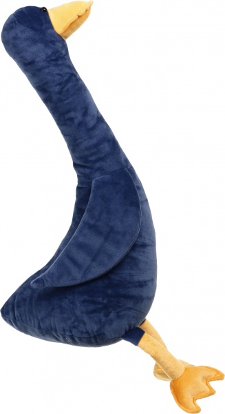 Подушка декоративная Гусь 53 см синий 