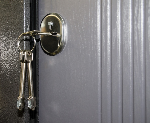 Двері вхідні Міністерство дверей КУ-Л3/262 бергамо антрацит 2050х860 мм ліві