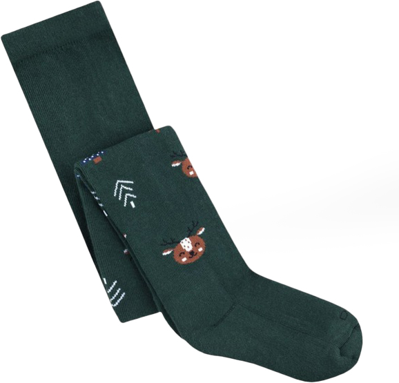 Колготки детские унисекс Duna махровый след (4823094654289) 4464 р.122-128 см темно-зеленый