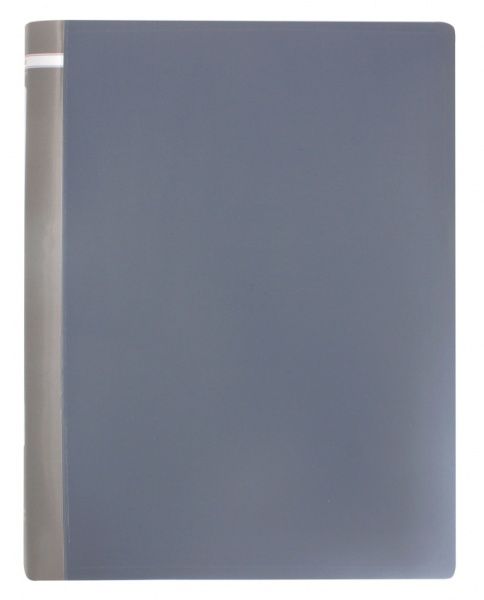 Папка пластикова Jobmax на два кільця А4 2,5 см сіра