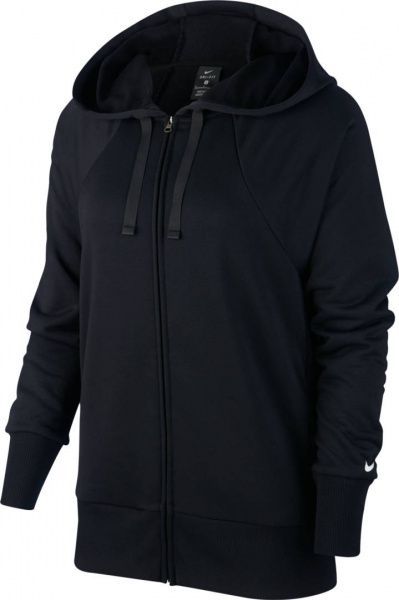 Джемпер Nike W NK DRY FLC GET FIT HOODIE FZ BV5039-010 р. S чорний