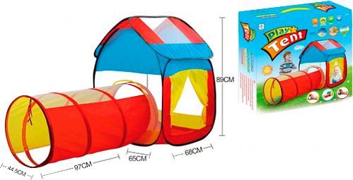 Палатка Maya Toys Домик с тоннелем 995-7012A