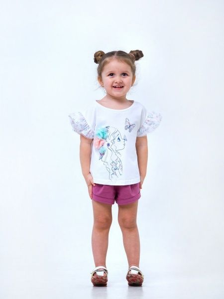 Блуза Smil 110560 р.92 белый 