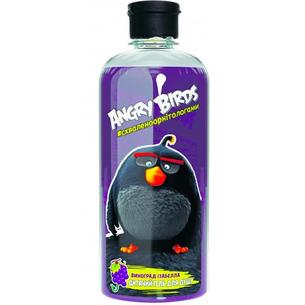 Гель для душа детский Angry Birds Виноград Изабелла 250 мл