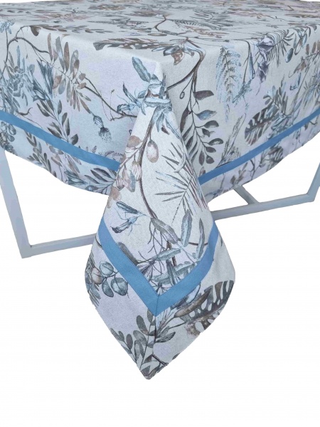 Скатертина Міра 136x220 см лляний Прованс 