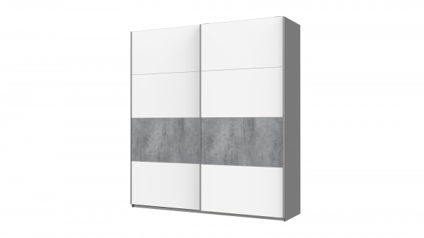 Корпус шкафа-купе G-Кайзер Doros 2200х600x2400 мм графит