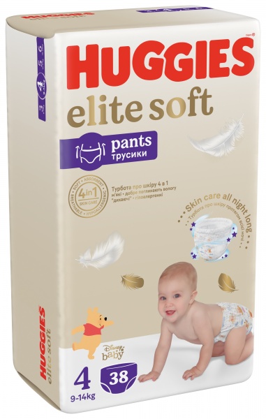 Подгузники-трусики Huggies ES Pant (4) Mega 9-14 кг 38 шт.