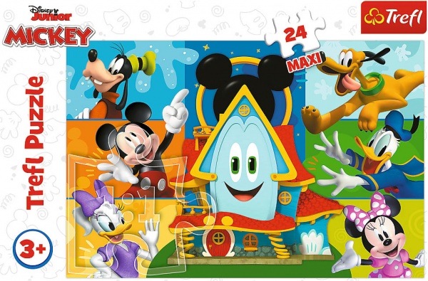 Пазлы Trefl 24 MAXI Микки Маус 14351