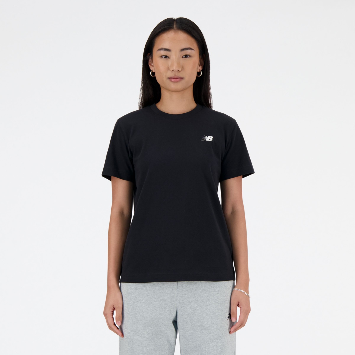 Футболка New Balance WT41509BK р.XS серый — фото 1
