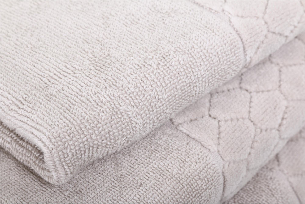 Полотенце махровое VELOUR CELLS 50x90 см бежевый La Nuit