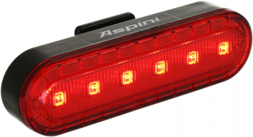 Фонарь велосипедный Aspini 10 Lm черный RL-10-BLK