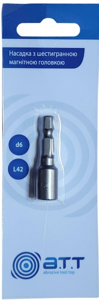 Насадка A.T.T. с шестигранной магнитной головкой 6L42