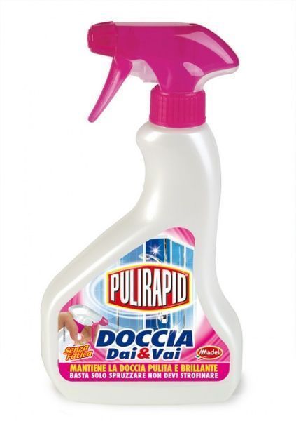 Очищувальний засіб PULIRAPID Doccia для душових кабін 0,5 л