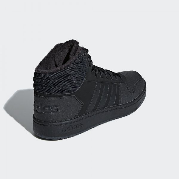 Ботинки Adidas HOOPS 2.0 MID B44621 р. UK 10,5 черный