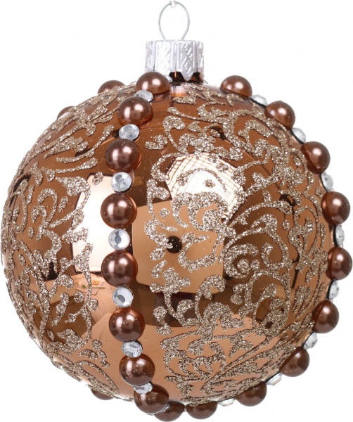 Шар декоративный Элит d 80 мм в ассортименте