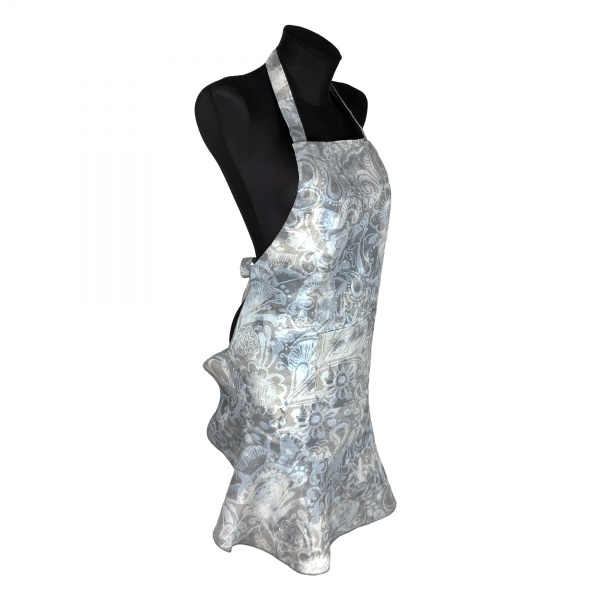 Фартух кухонний PARIS Вензель графіт La Nuit