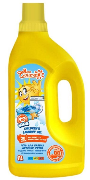Гель для машинной и ручной стирки Ясне сонечко Kids 1 л 1,1 кг 