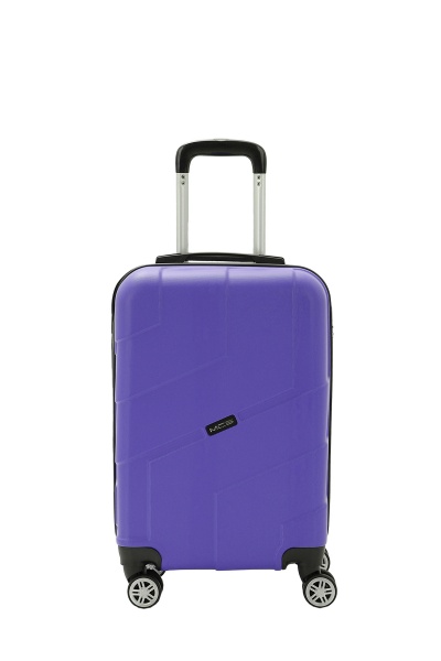 Чемодан 42 л фиолетовый MCS V358 на 4 колесах S 20