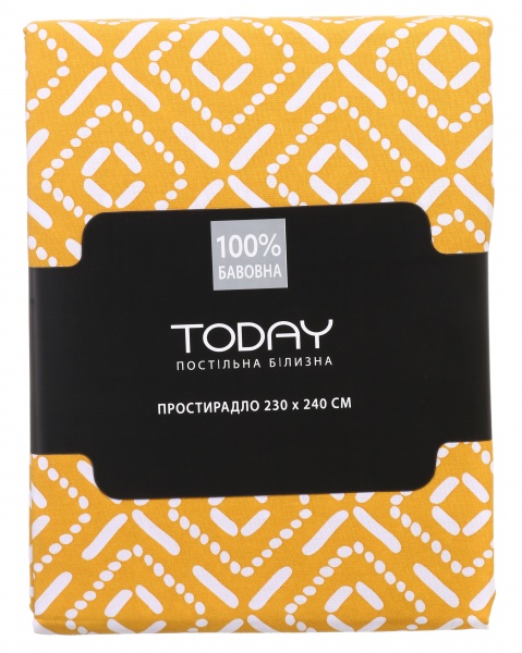 Простынь Evron 230x240 см коричневый Today 