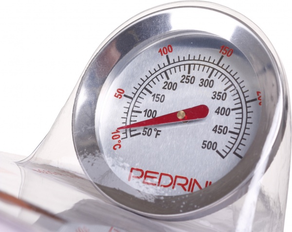 Термометр электронный для духового шкафа 04GD162 металл Pedrini