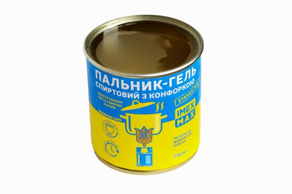 Пальник гелевий ІМЕКС МАКС спиртовий з конфоркою