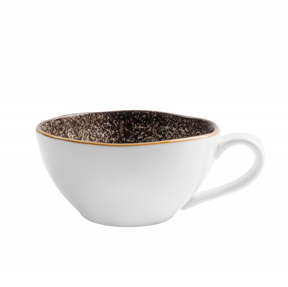 Чашка с блюдцем Krauff Grey Ferns 220 мл