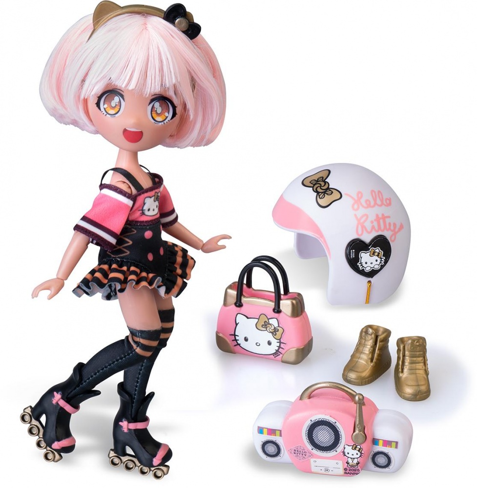 Игровой набор 4SF Manga Dolls серии Hello Kitty Золотая Роллер Дева HKTF1000