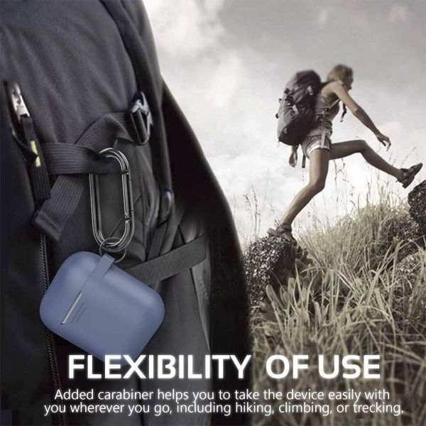 Чохол Promate GripCase для Apple AirPods navy blue 