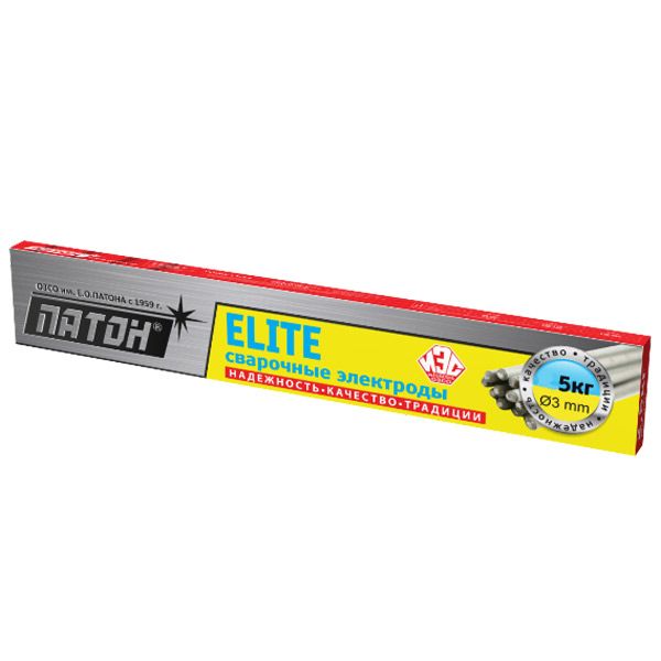 Электроды Патон Elite 3 мм 5 кг