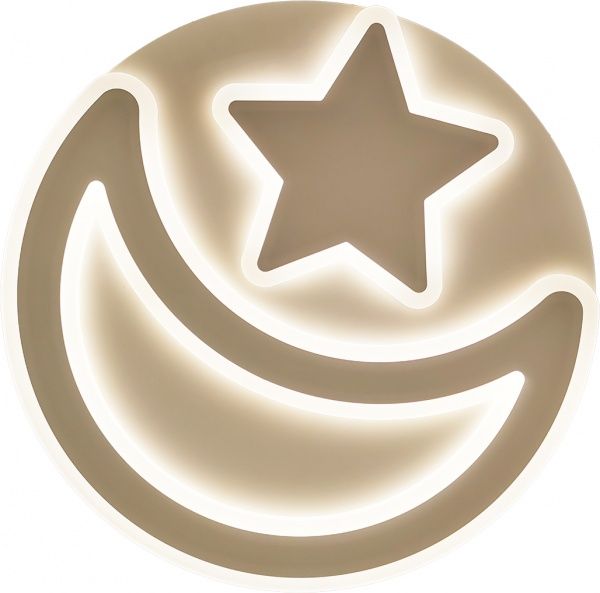 Светильник светодиодный Hopfen с пультом ДУ (plexiglas) 80 Вт белый 3000-6500 К GIPFEL 80W 