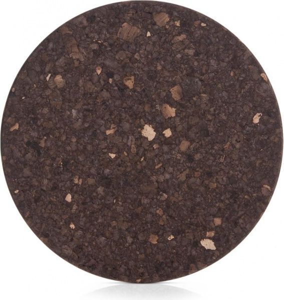 Подставка под горячее темное корковое дерево Ø20 см 2587 Zeller