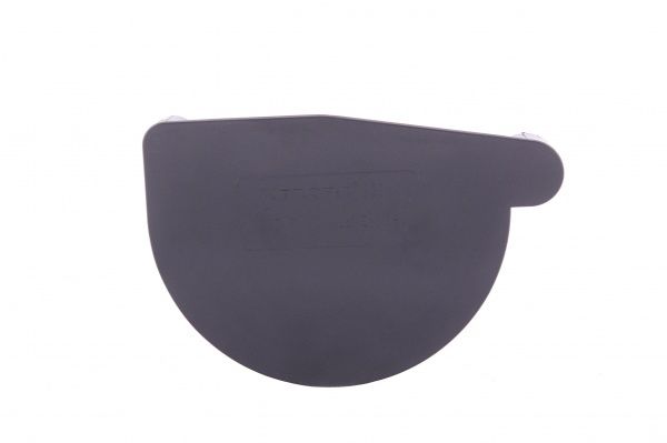 Заглушка желоба левая PROFiL 130 мм графит 