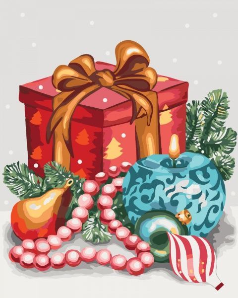 Картина по номерам Аромат праздника Идейка 