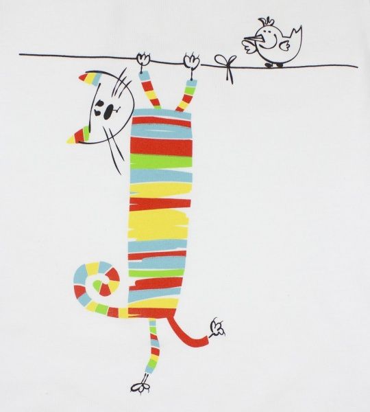 Реглан для дівчинки Luna Kids р.104 білий 