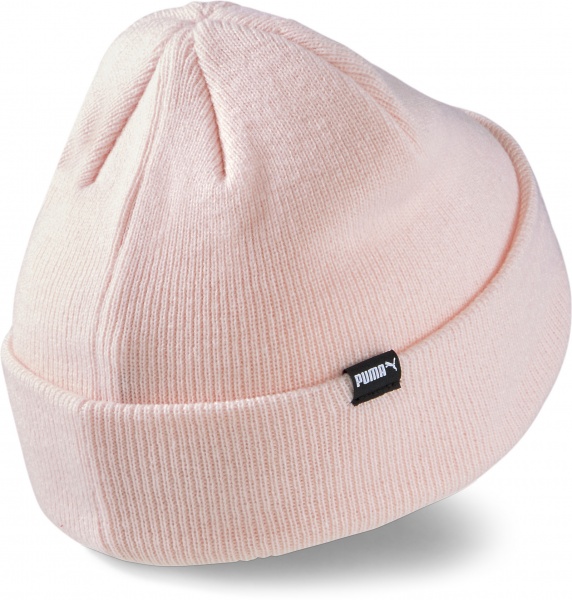 Шапка Puma PUMA Classic Cuff Beanie Jr 02346202 OS светло-розовый