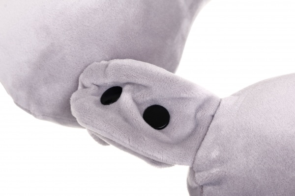 Подушка дорожня Auto Assistance ортопедична AP-LG01 світло-сіра 